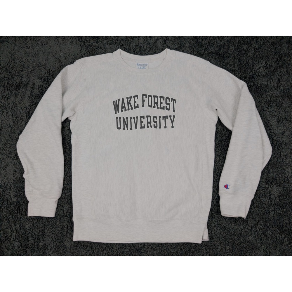 Champion Reverse Weave Youth L (10-12) Wake Forest University Crew Sweatshirt